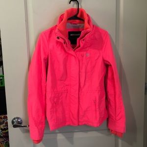 🎂Womens Abercrombie&Fitch Pink All Weather Jacket